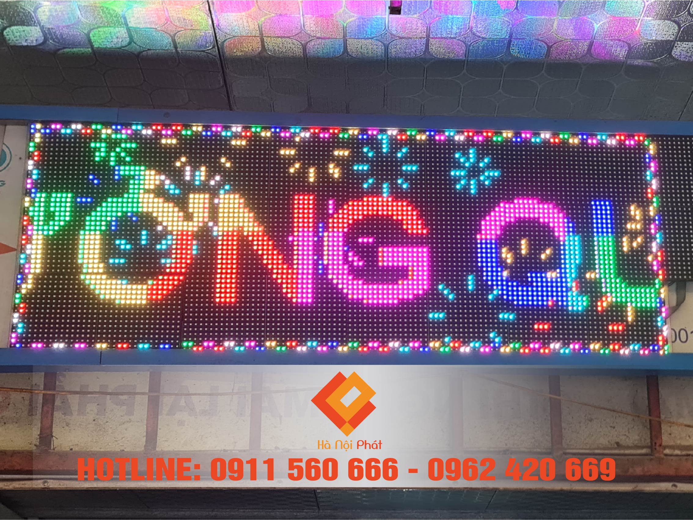 Biển Hiệu LED Ma Trận Chạy Chữ: Cấu Tạo Và Bí Quyết Thi Công 9 Biển Hiệu LED Ma Trận Chạy Chữ