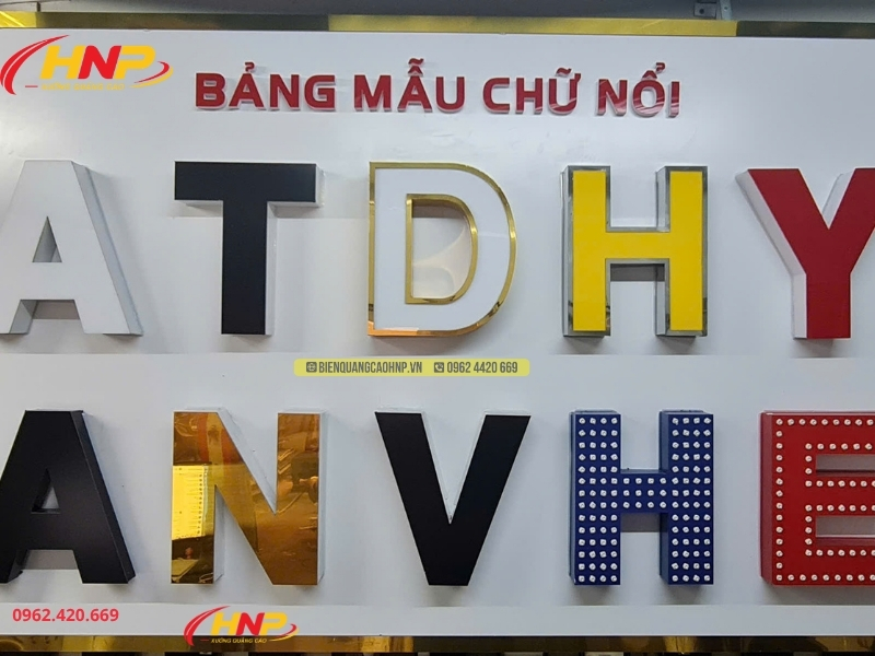Lưu Ý Khi Thi Công Biển Chữ Nổi Tòa Nhà An Toàn Tại Hà Nội 3