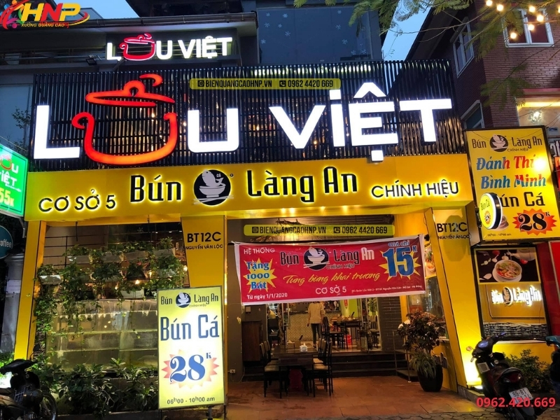 Bảng Hiệu Mica Chữ Nổi Tại Hà Nội Mẫu Đẹp & Lưu Ý Thi Công (5)