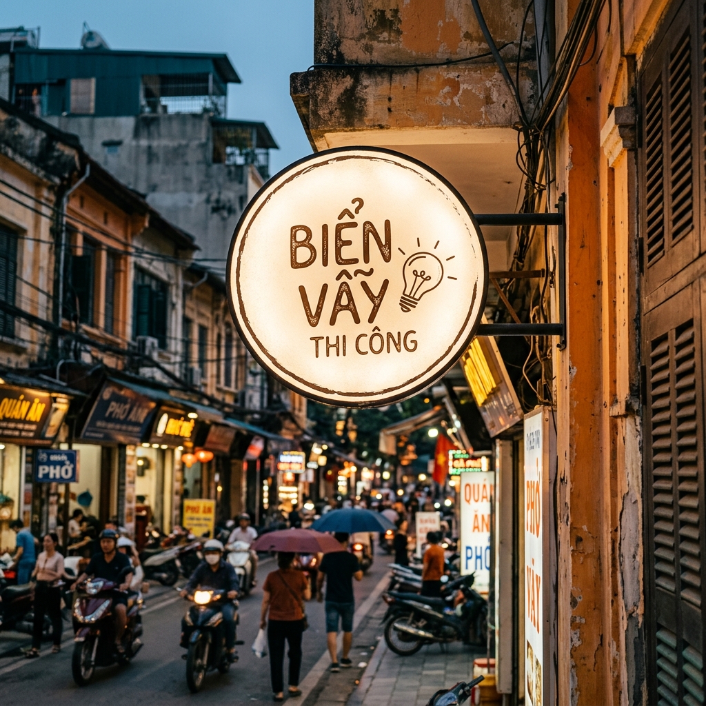 2. 4 Chất Liệu Biển Vẫy Quảng Cáo Được Ưa Chuộng Hiện Nay - Biển Vẫy - Biển Quảng Cáo Hà Nội