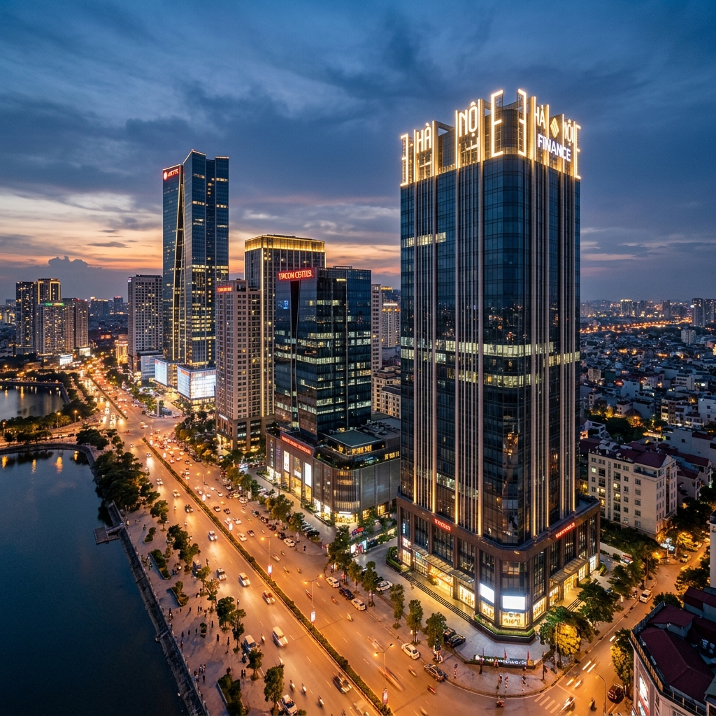 Biển Hiệu Chữ Tòa Nhà Tại Hà Nội: Quy Chuẩn Vững Chắc & Đẹp 2 Biển Hiệu Chữ Tòa Nhà Tại Hà Nội: Quy Chuẩn Vững Chắc & Đẹp