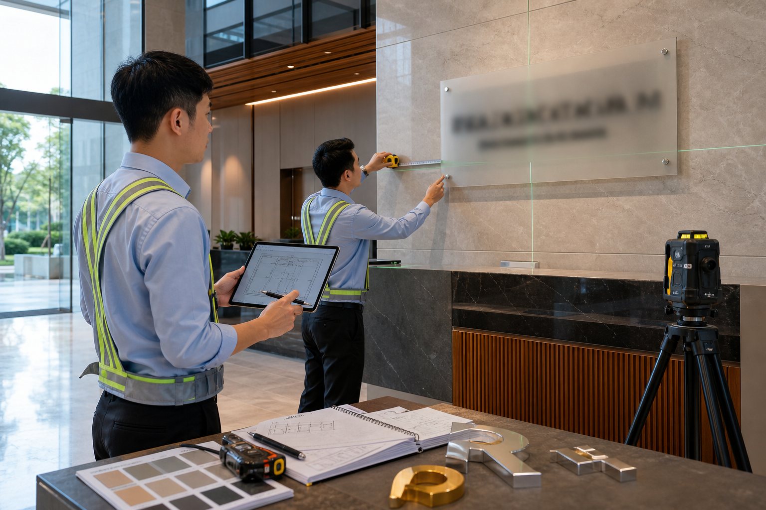 Biển Công Ty Cho Văn Phòng Tòa Nhà