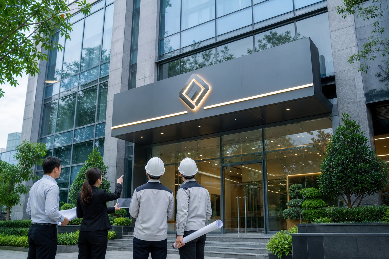 Dự Án Biển Công Ty Đẹp Chuẩn Thẩm Mỹ