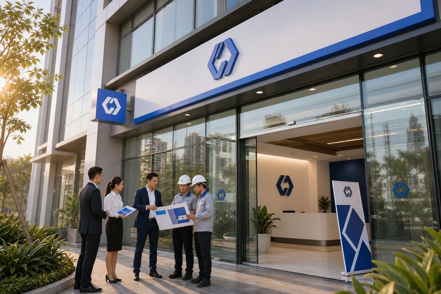 Dự Án Biển Công Ty Theo Nhận Diện Thương Hiệu 5 Tính nhất quán giúp thương hiệu trở nên đáng tin cậy