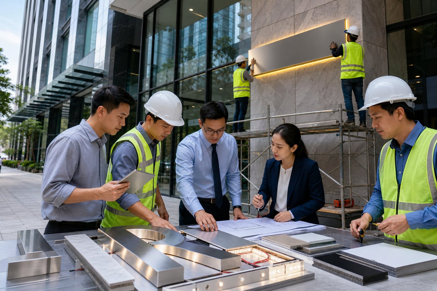 Chất liệu phù hợp với vị trí lắp đặt