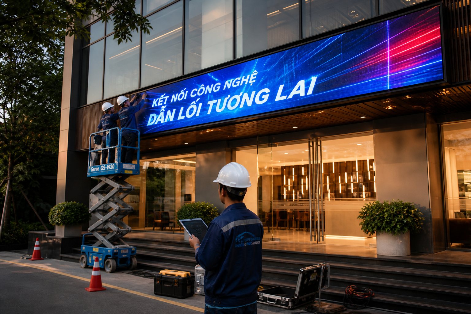 Dự Án Biển Led Điện Tử Cho Doanh Nghiệp