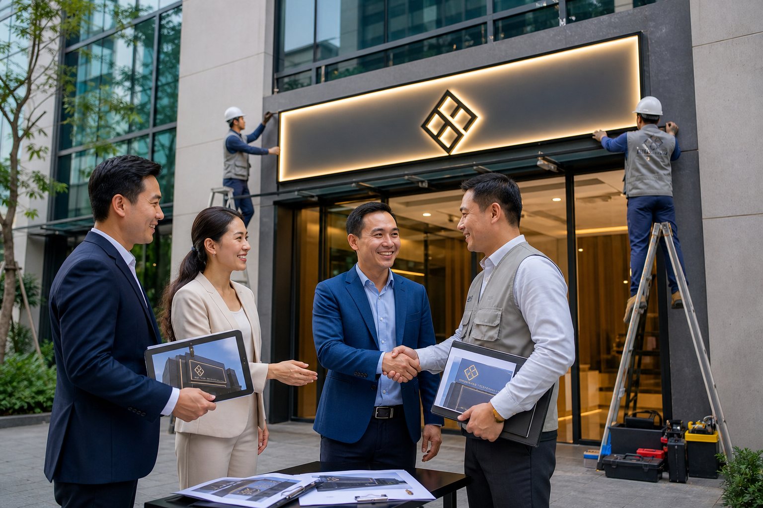Gây dựng niềm tin với khách hàng và đối tác