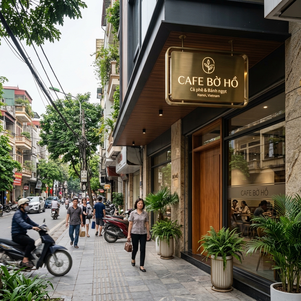 Kinh Nghiệm Làm Biển Quảng Cáo Cửa Hàng Đẹp Tại Hà Nội