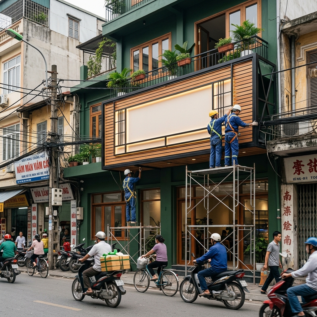 Tầm Quan Trọng Của Biển Quảng Cáo Mặt Tiền Đối Với Cửa Hàng Tại Hà Nội - Biển Quảng Cáo - Biển Quảng Cáo Hà Nội