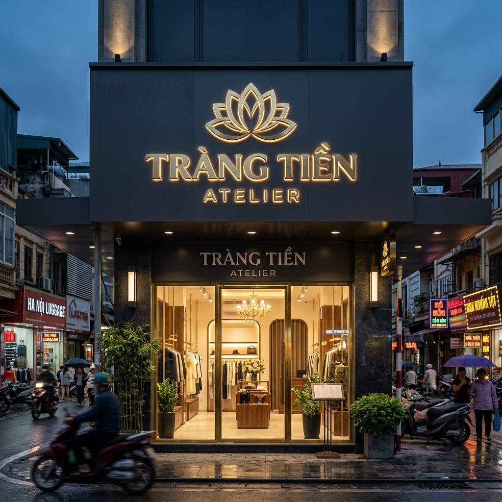 Kinh Nghiệm Thiết Kế Biển Hiệu Chữ Nổi Inox Đẹp Tại Hà Nội