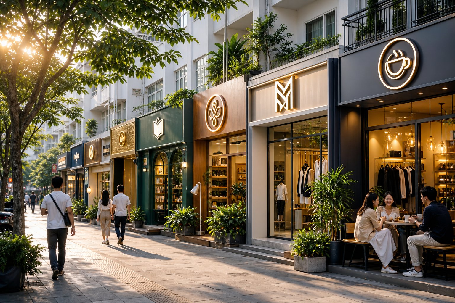 Mẫu biển đẹp phù hợp nhiều loại hình kinh doanh