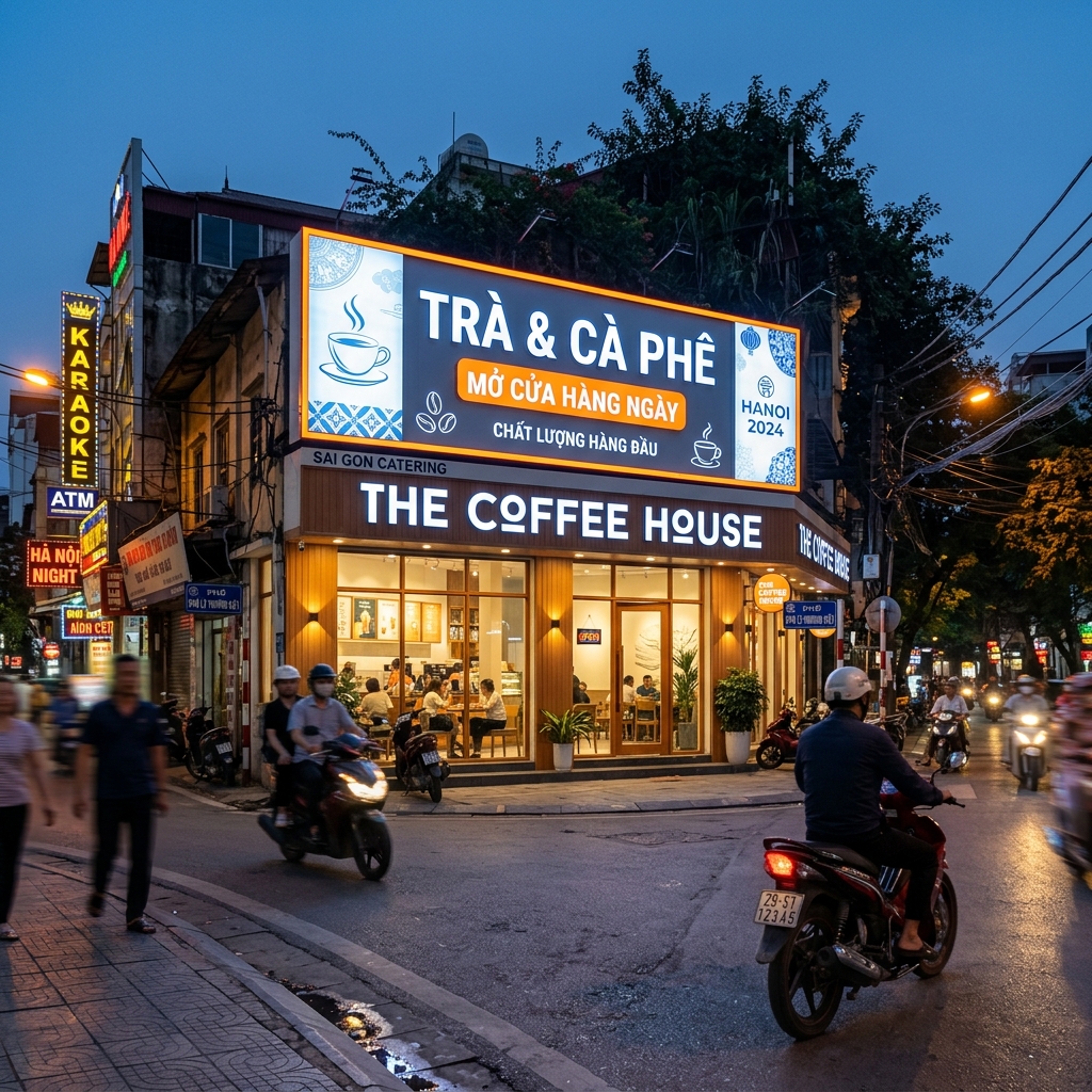 So Sánh Biển Bạt Hộp Đèn 3M Và Hiflex Thường Tại Hà Nội