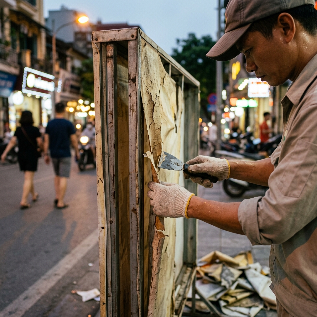 Khi Nào Bạn Nên Thay Bạt Hộp Đèn Cũ Thay Vì Làm Biển Mới? - Biển Bạt Hộp Đèn - Biển Quảng Cáo Hà Nội