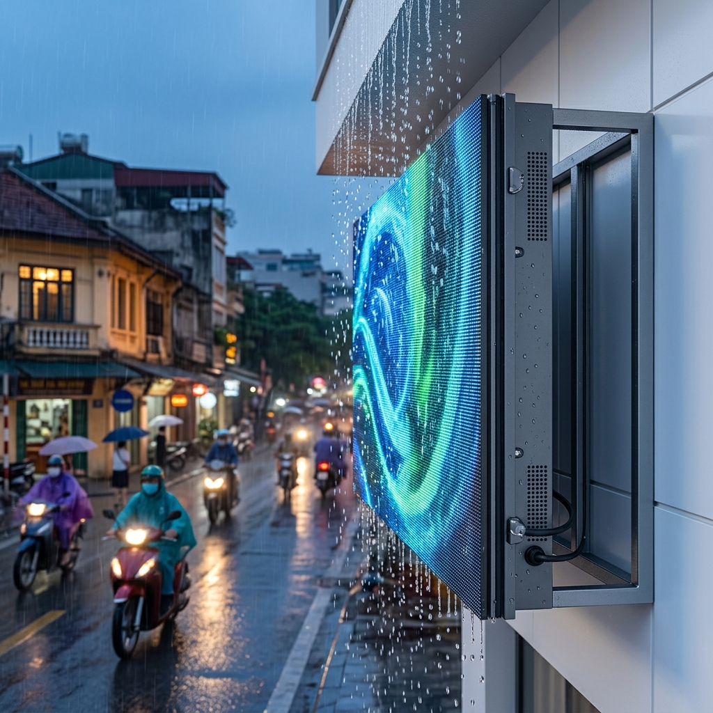 Độ sáng và tiêu chuẩn chống nước (IP Rating) - Biển Led Điện Tử - Biển Quảng Cáo Hà Nội