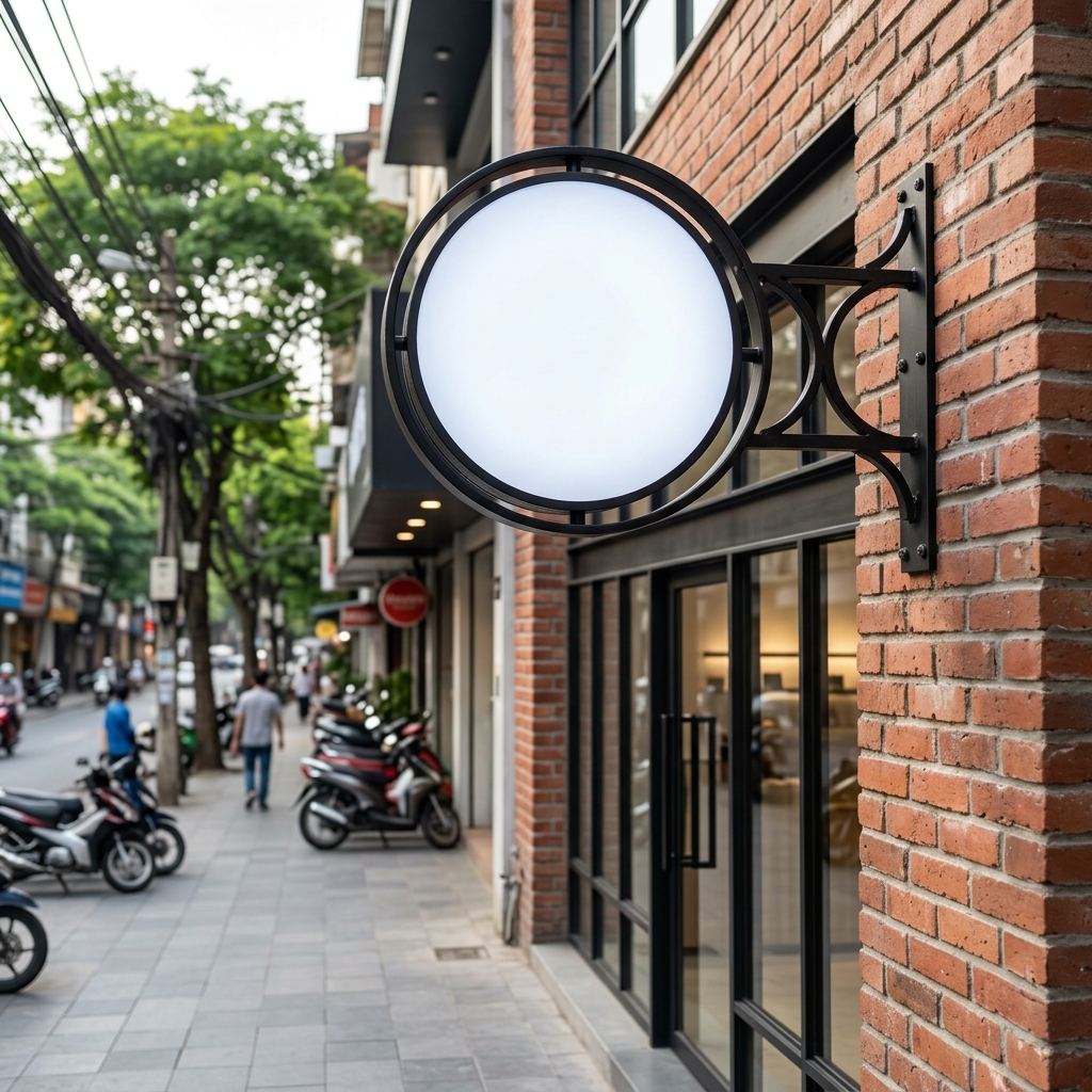 1. Kích Thước Biển Vẫy Phổ Biến Và Tiêu Chuẩn Chọn Theo Mặt Tiền - Biển Vẫy - Biển Quảng Cáo Hà Nội