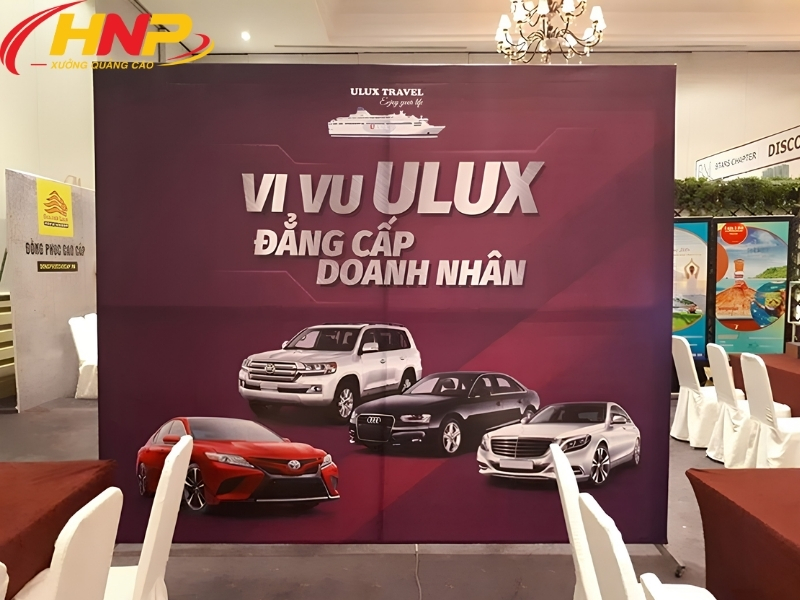 thi công backdrop lấy ngay