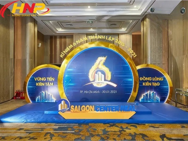 backdrop công ty chuyên nghiệp