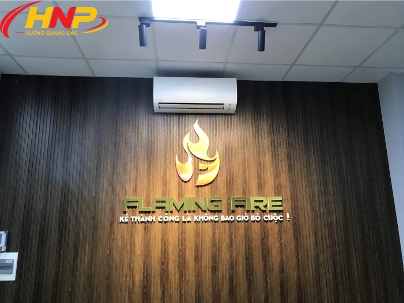 backdrop lễ tân Cầu Giấy