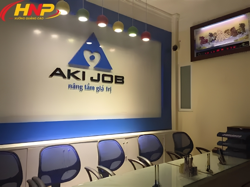 làm backdrop văn phòng chuyên nghiệp