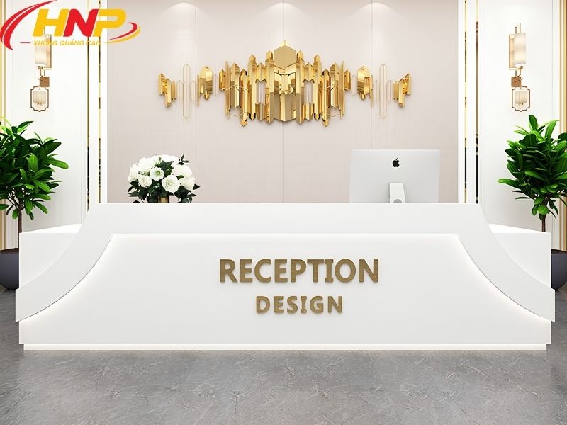 backdrop lễ tân giá rẻ