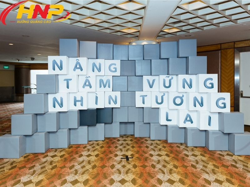 báo giá backdrop lễ tân mới nhất