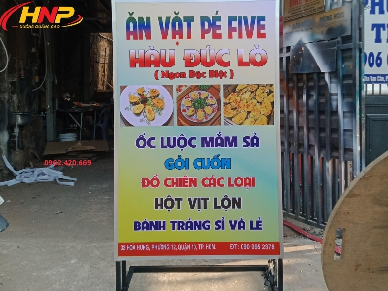 Biển Hộp Đèn Menu Cho Quán Ăn Hà Nội 5 Tiêu Chí Chọn Biển Sáng Rõ, Dễ Nhìn (2)