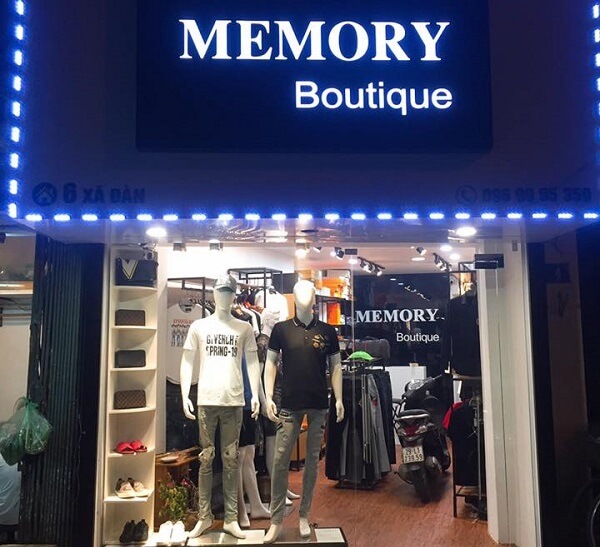 Biển hiệu shop thời trang nam tại Hà Nội (4)