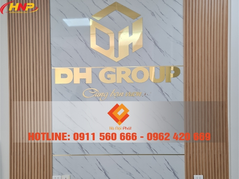 Làm Biển Backdrop Lễ Tân Tại Hà Nội (1)