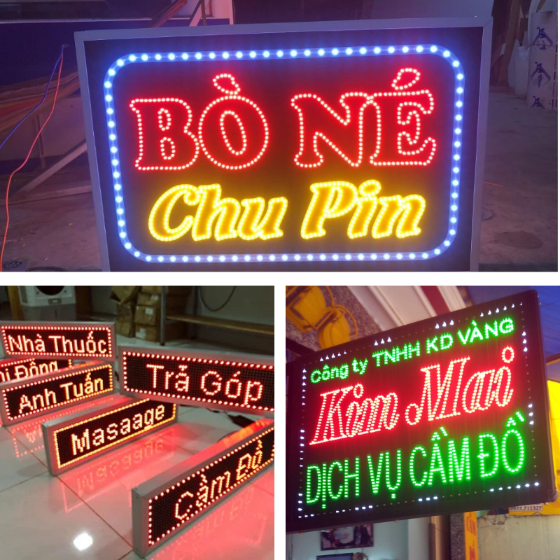 Lắp Đặt Biển Hiệu LED Điện Tử (1)
