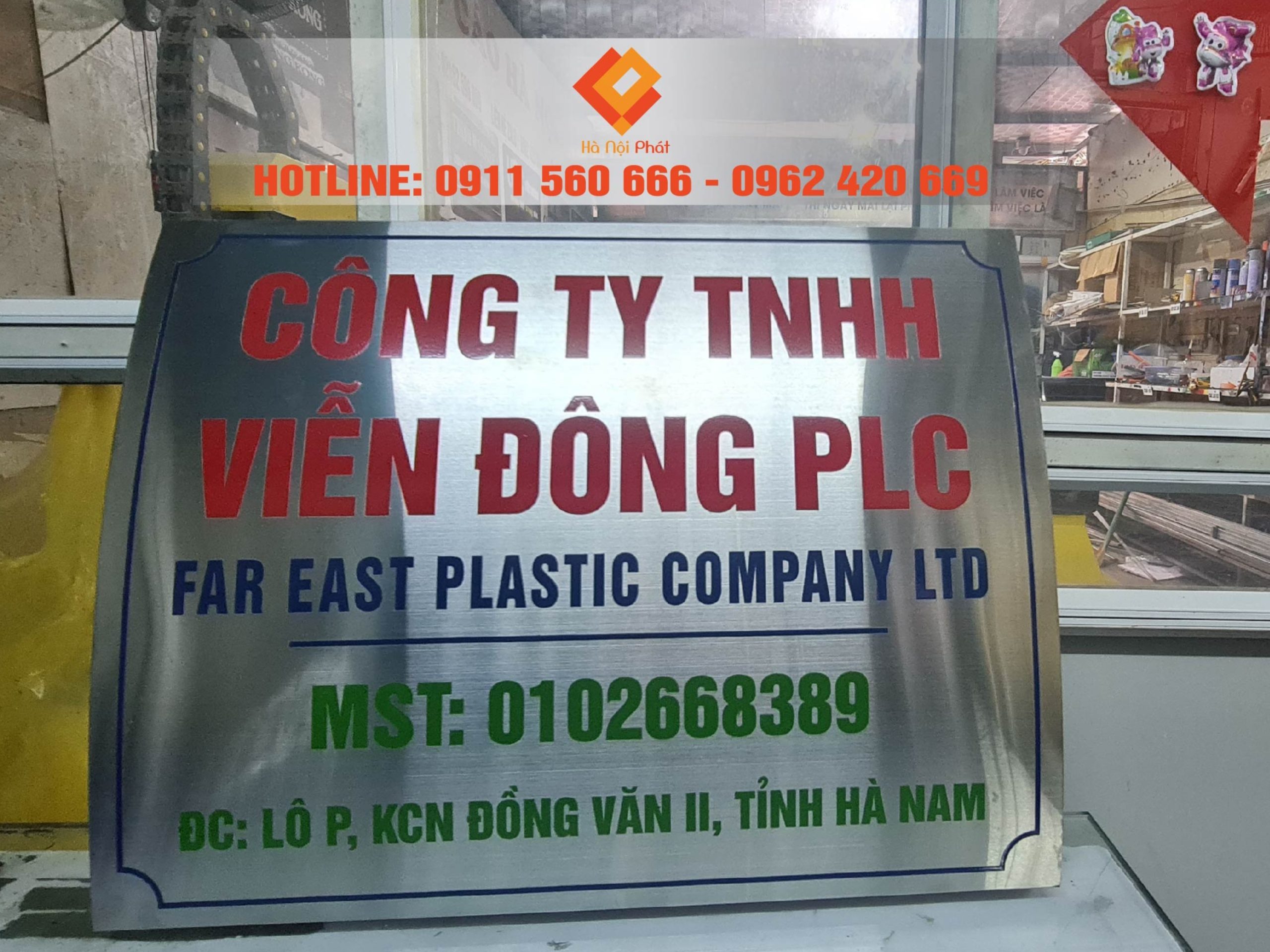 Mẫu biển đẹp cho doanh nghiệp và văn phòng 7