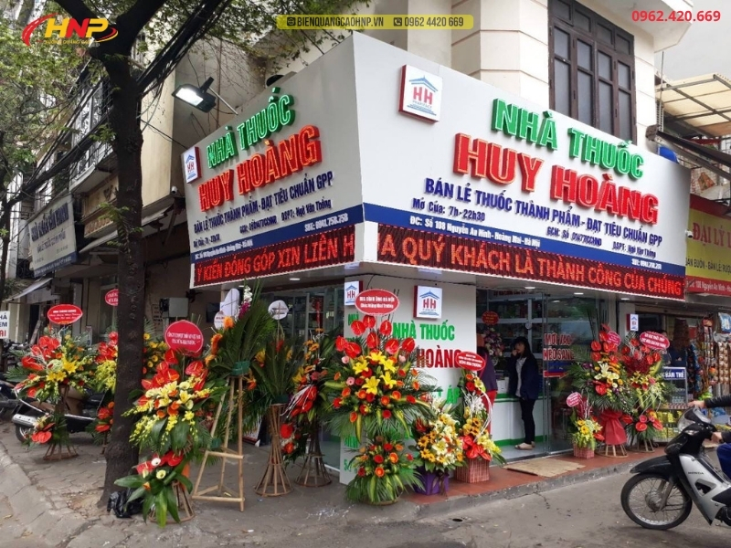 Mẫu biển hiệu nhà thuốc đẹp, chuyên nghiệp và dễ nhận diện tại Hà Nội (5)