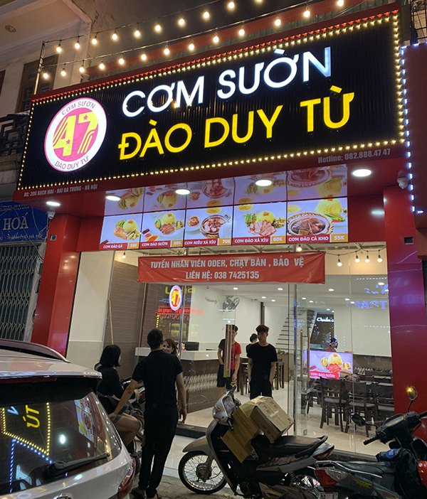 Thiết Kế Và Làm Biển Quảng Cáo Nhà Hàng (1)
